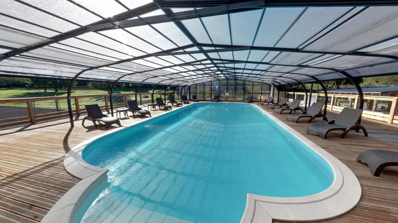 Camping Les Vernieres La Bourboule Exterior foto