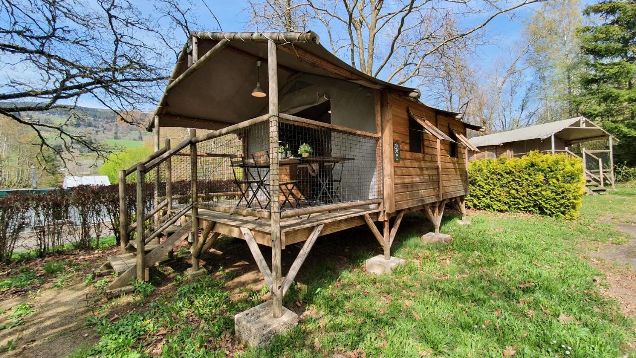 Camping Les Vernieres La Bourboule Exterior foto